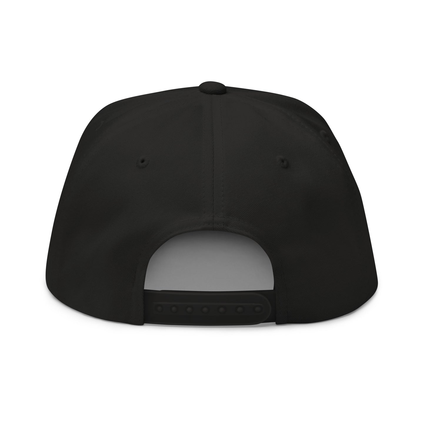 Casquette Snapback, brodée « Nouveau Pilote », en Noir, vue arrière, image 7