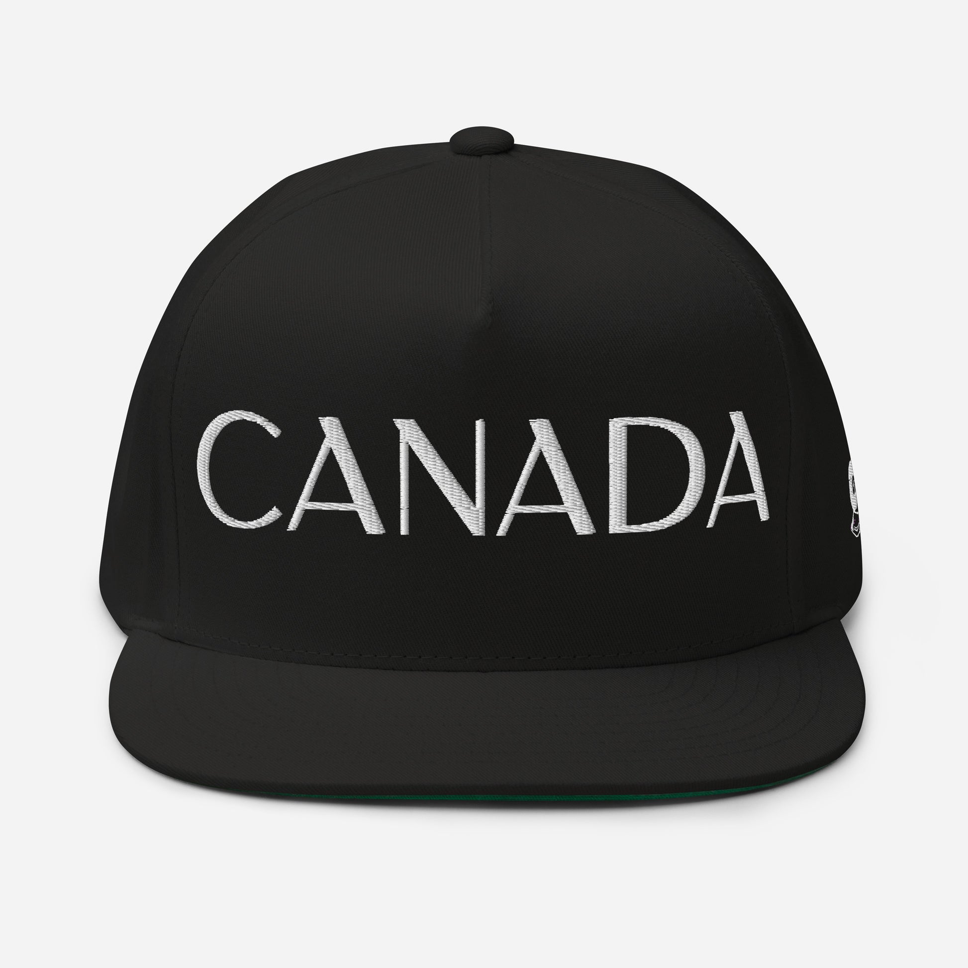 Casquette Snapback, brodée « Canada », en Noir, vue de face, image 2