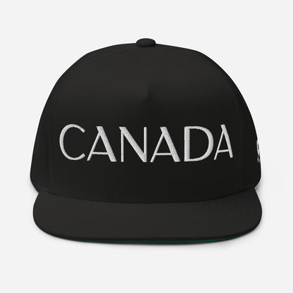 Casquette Snapback, brodée « Canada », en Noir, vue de face, image 2
