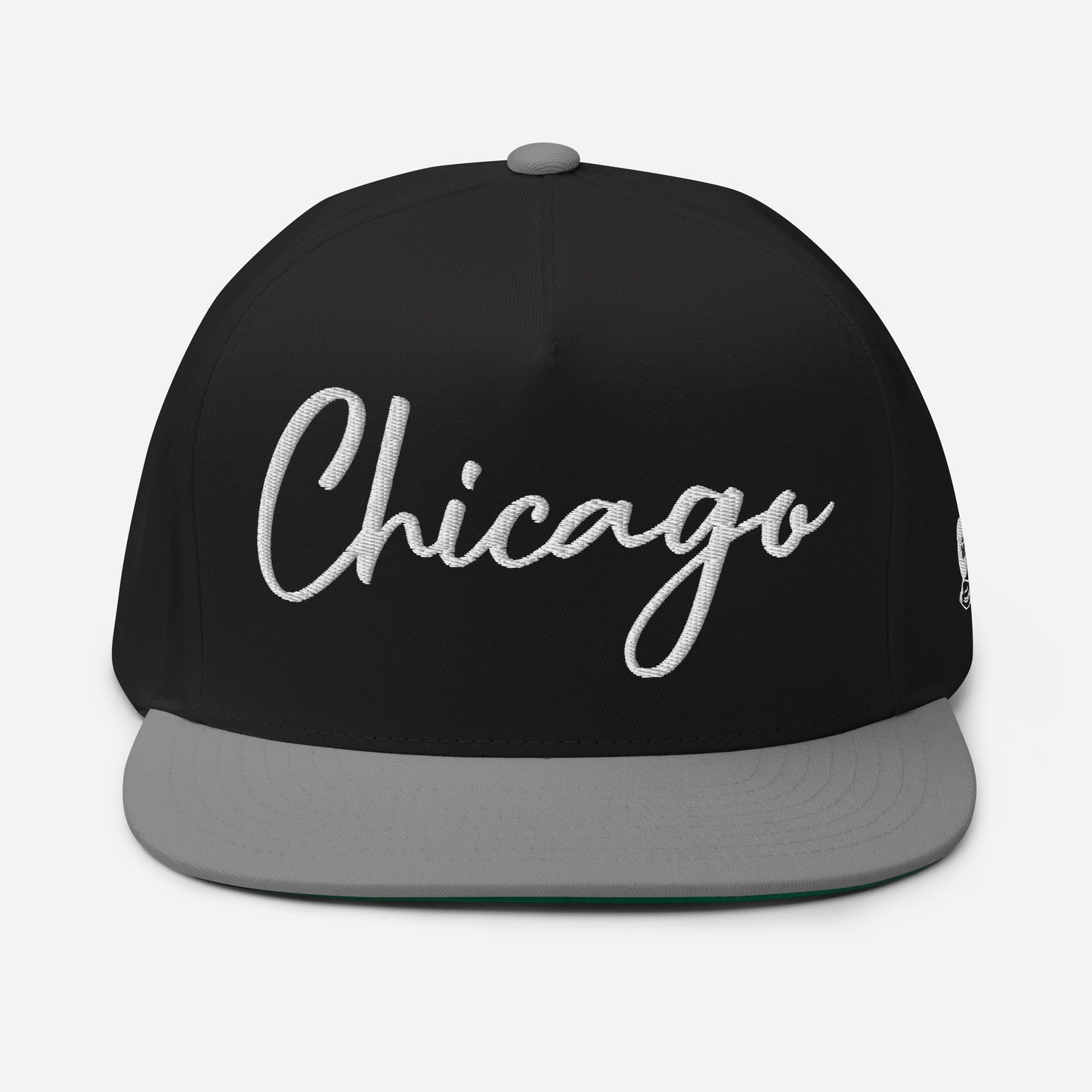 Casquette Snapback, brodée « Chicago », en Noir, vue de face, image 8