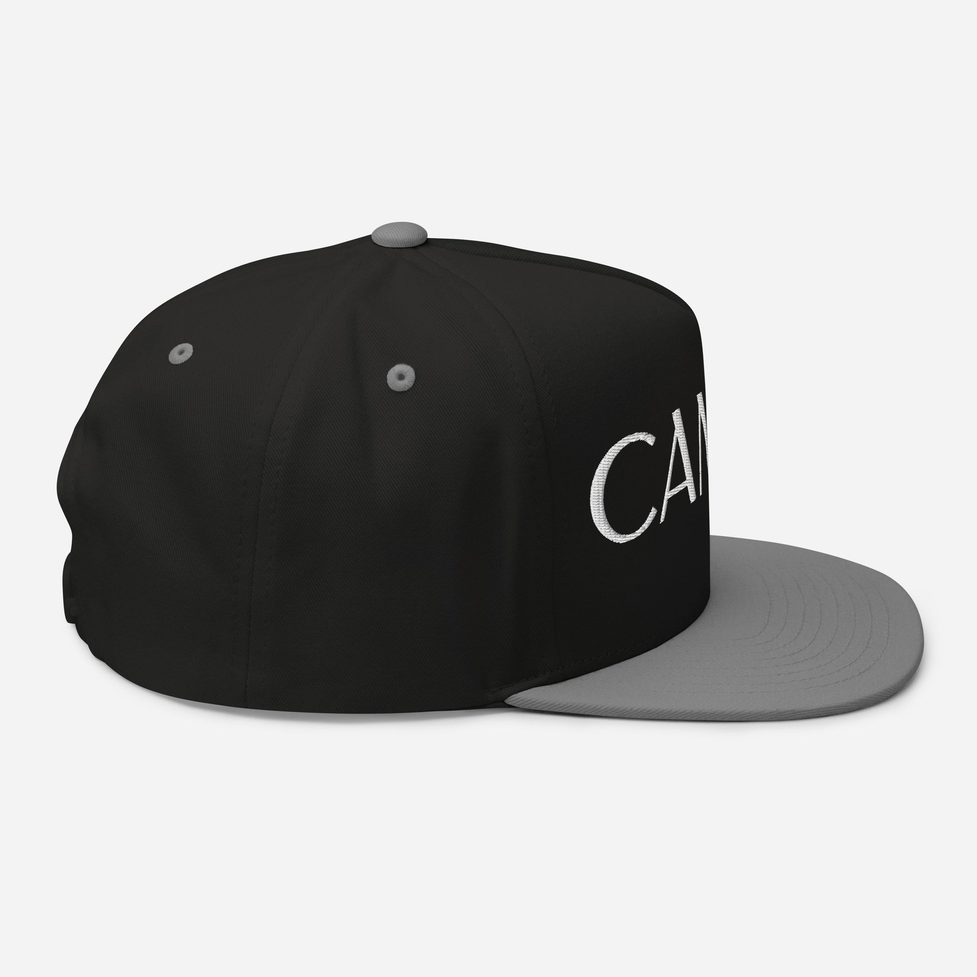 Casquette Snapback, brodée « Canada », en Noir, vue de côté, image 13