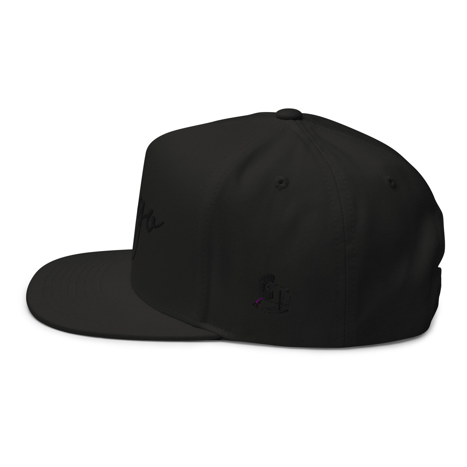 Casquette Snapback, brodée « Chicago », en Noir, vue de côté, image 5