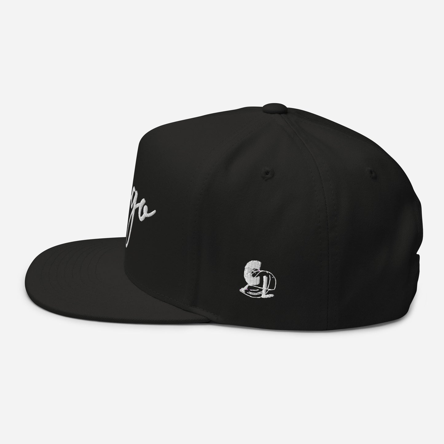 Casquette Snapback, brodée « Chicago », en Noir, vue de côté, image 5