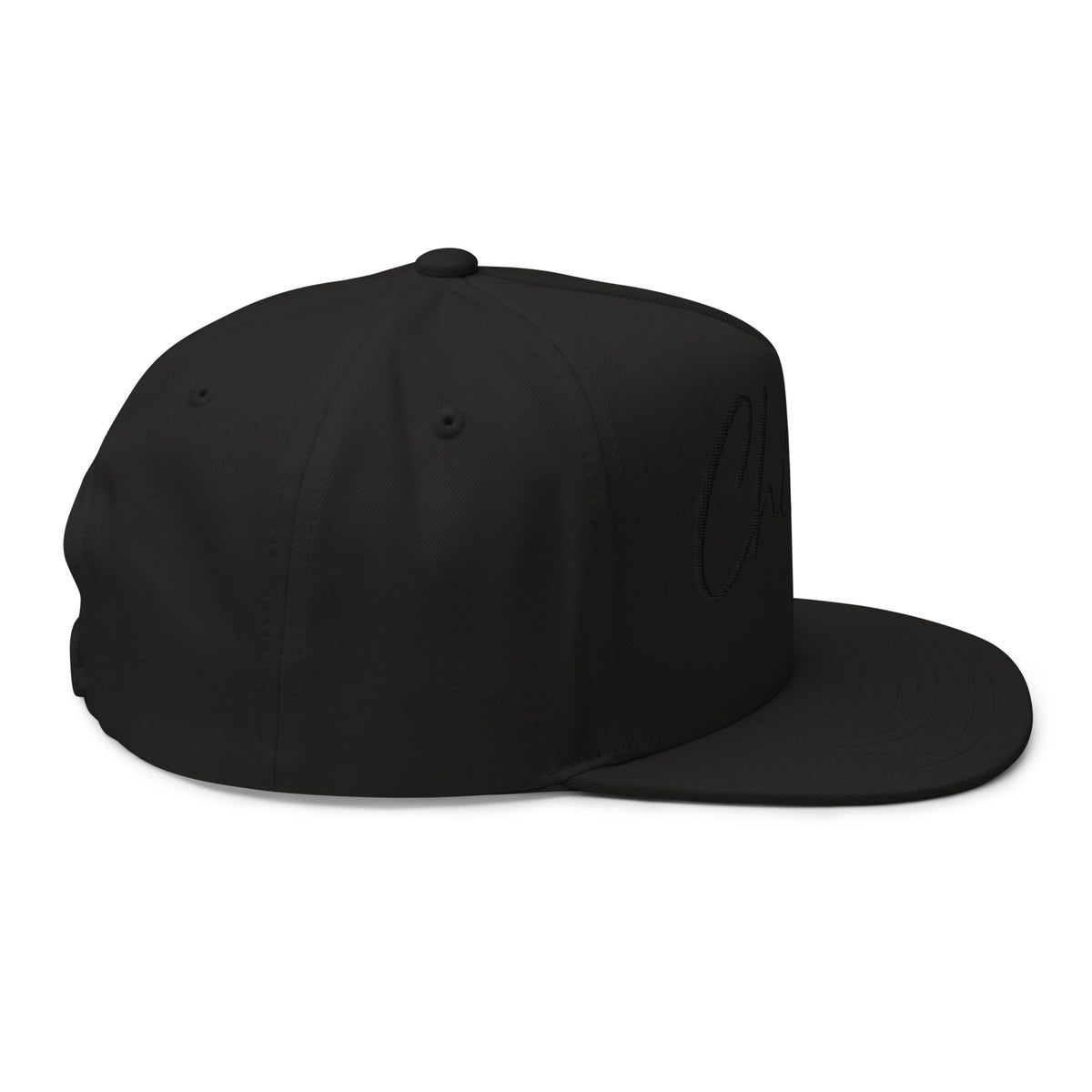 Casquette Snapback, brodée « Chicago », en Noir, vue de côté, image 7