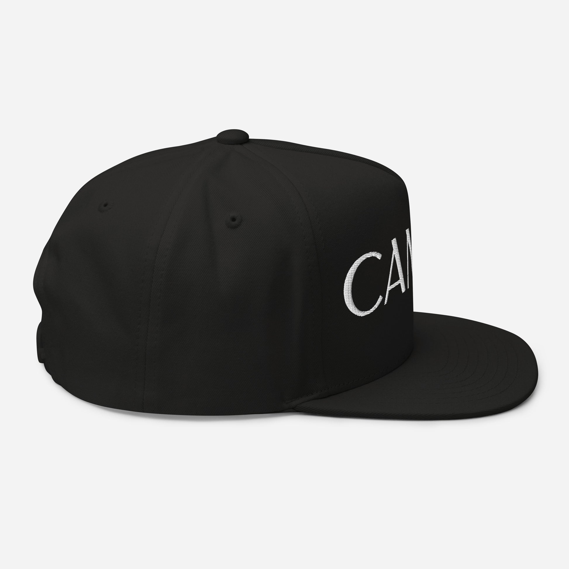 Casquette Snapback, brodée « Canada », en Noir, vue de côté, image 7