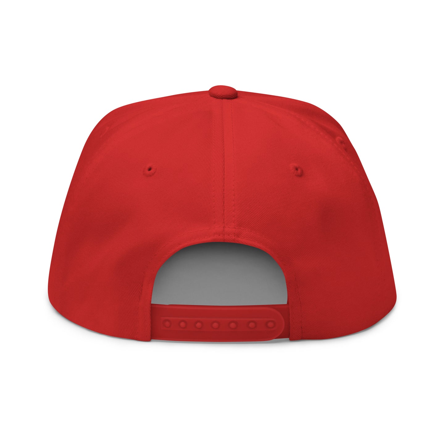 Casquette Snapback, brodée « Chicago », en Rouge, vue arrière, image 20