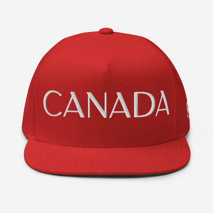 Casquette Snapback, brodée « Canada », en Rouge, vue de face, image 20