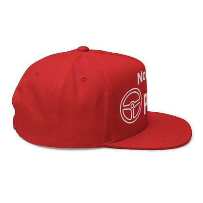 Casquette Snapback, brodée « Nouveau Pilote », en Rouge, vue de côté, image 28
