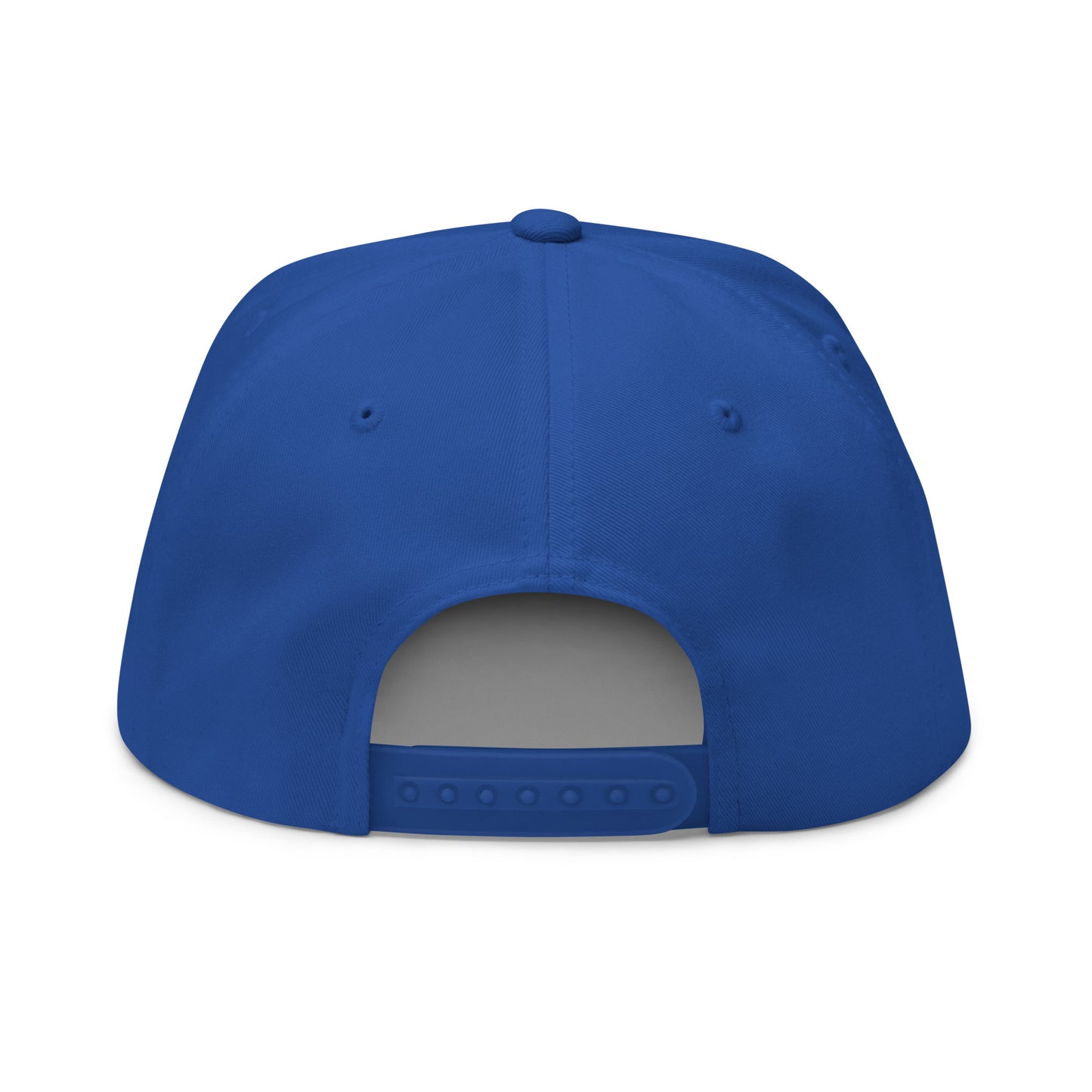 Casquette Snapback, brodée « Chicago », en Bleu Roi, vue arrière, image 15