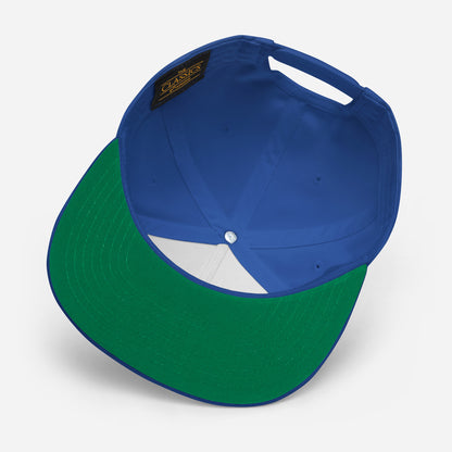Casquette Snapback, brodée « Nouveau Pilote », en Bleu Roi, image 18