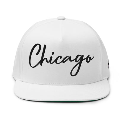 Casquette Snapback, brodée « Chicago », vue de face, image 25