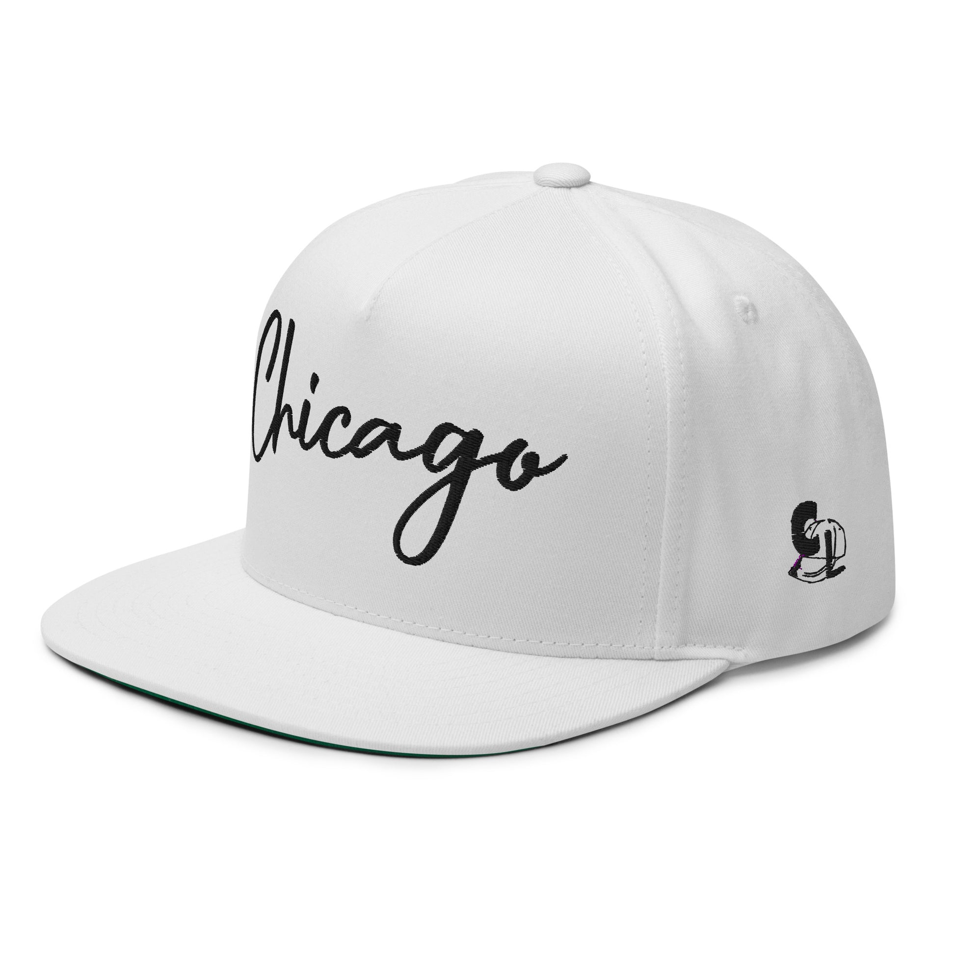 Casquette Snapback, brodée « Chicago », vue de trois quarts, image 27