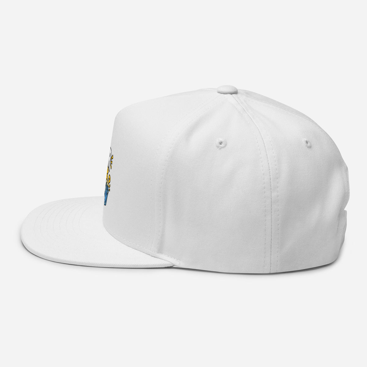 Casquette Snapback, brodée « Monsieur sait tout, sauf ou sait », vue de côté, image 28