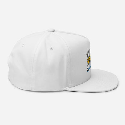 Casquette Snapback, brodée « Monsieur sait tout, sauf ou sait », vue de côté, image 30