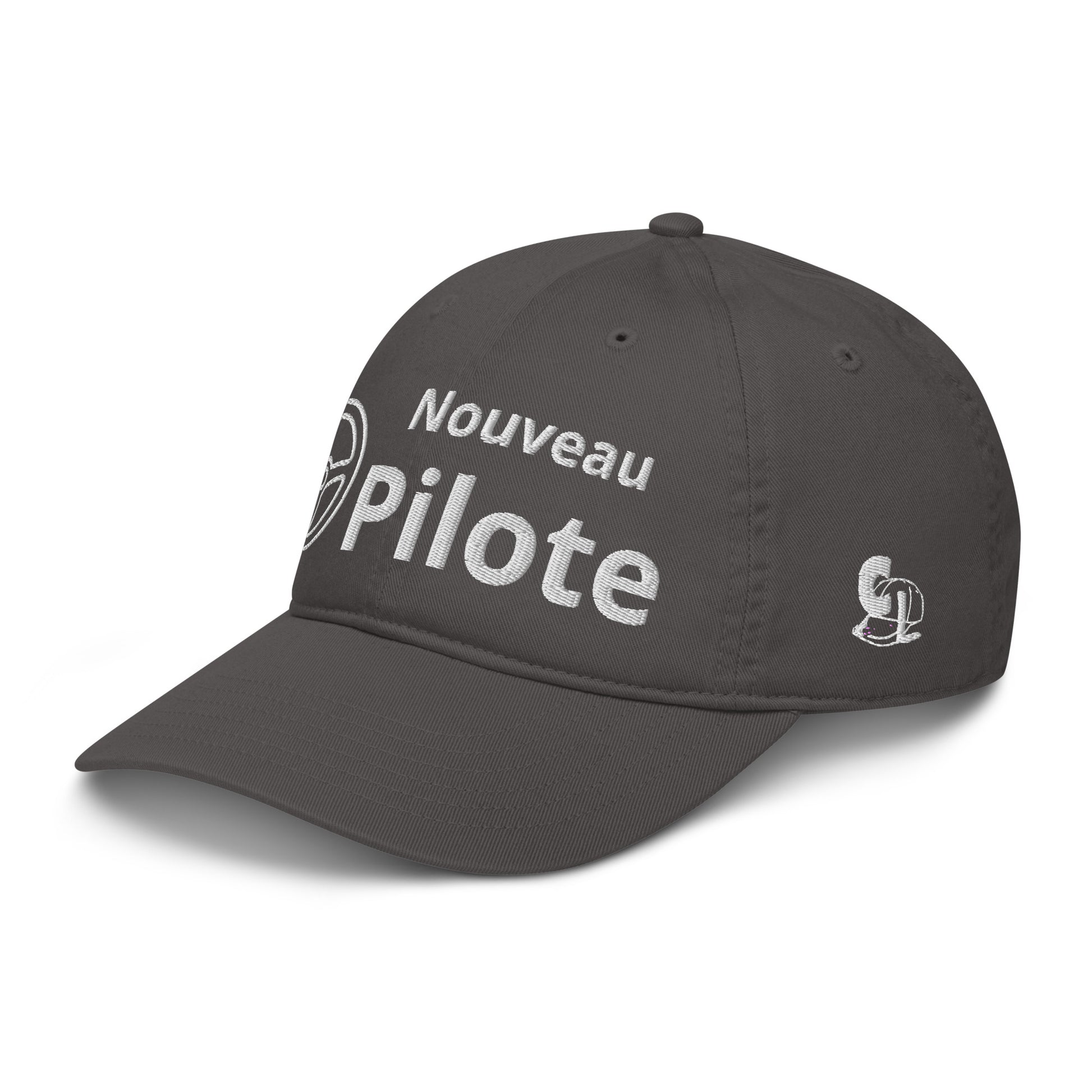 Casquette Baseball, brodée « Nouveau pilote », vue de trois quarts, image 22