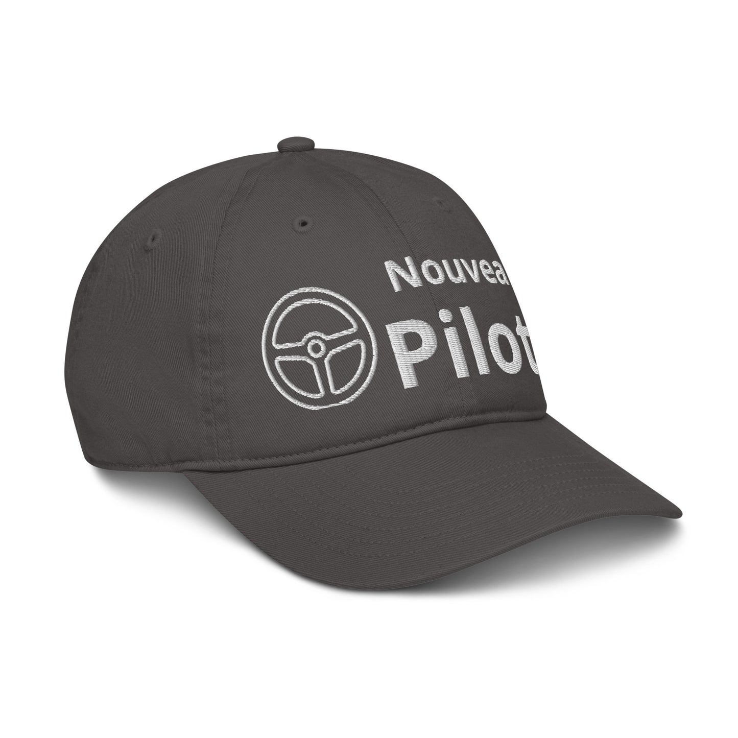 Casquette Baseball, brodée « Nouveau pilote », vue de trois quarts, image 24