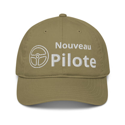 Casquette Baseball, brodée « Nouveau pilote », en Jungle, vue de face, image 5