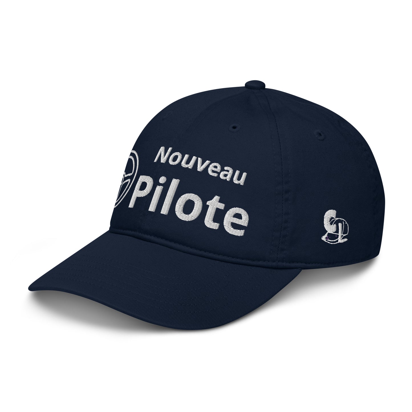 Casquette Baseball, brodée « Nouveau pilote », en Pacific, vue de trois quarts, image 17