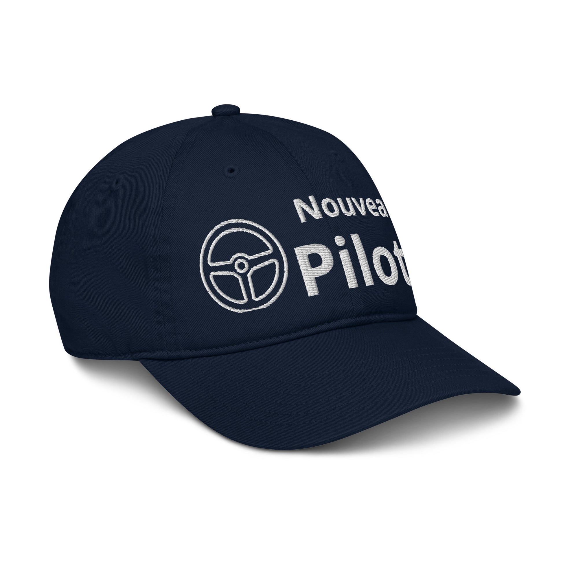 Casquette Baseball, brodée « Nouveau pilote », en Pacific, vue de trois quarts, image 19