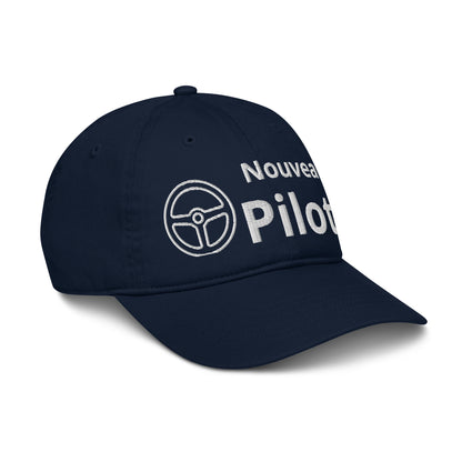 Casquette Baseball, brodée « Nouveau pilote », en Pacific, vue de trois quarts, image 19