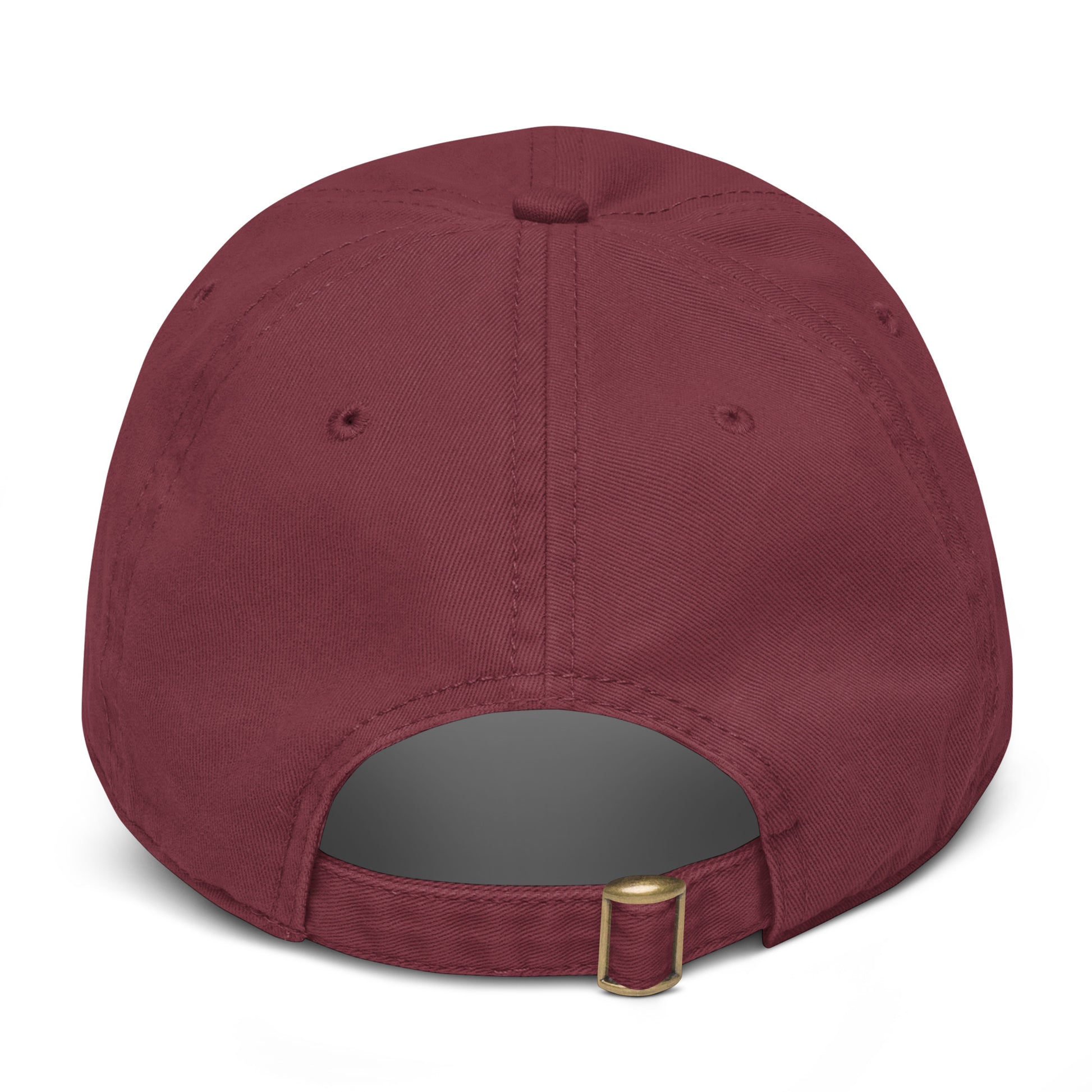 Casquette Baseball, brodée « Élu le plus beau », en Bordeaux, vue arrière, image 16