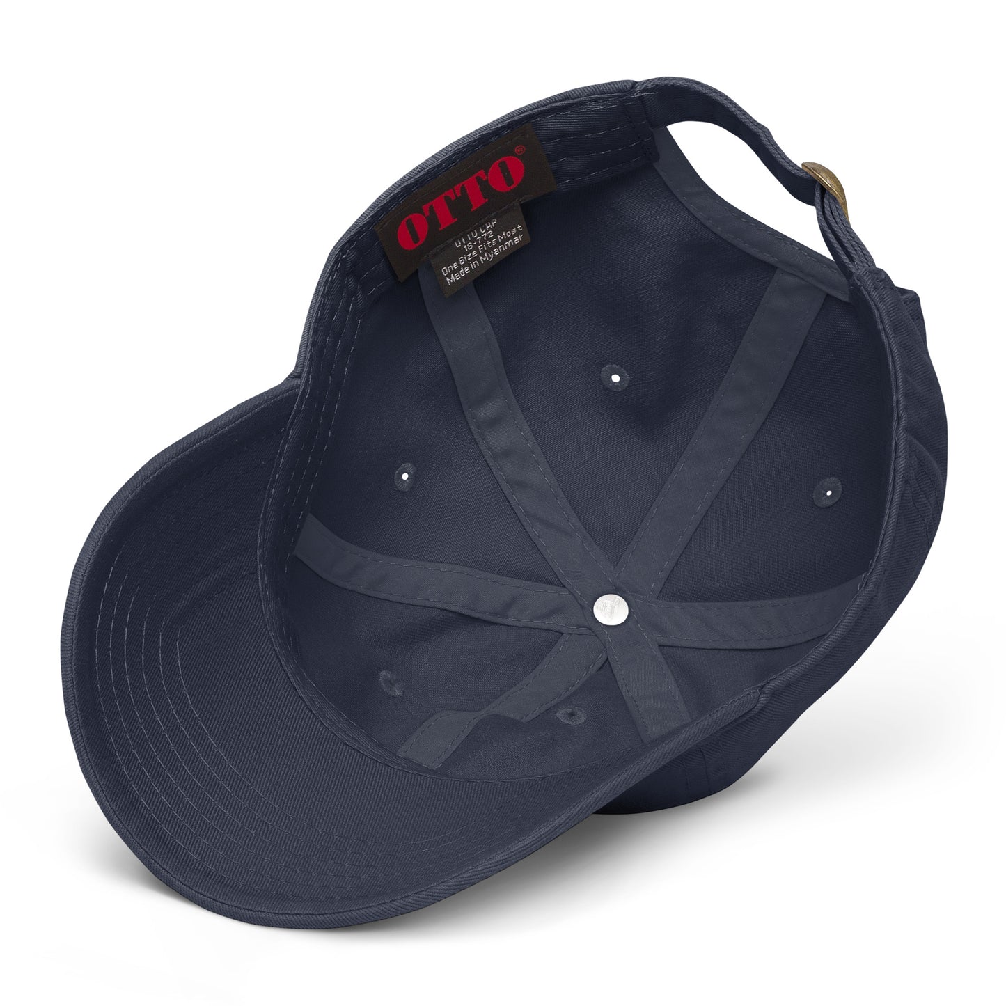 Casquette Baseball, brodée « Célibataire (ou presque) », en Bleu Marine, image 13