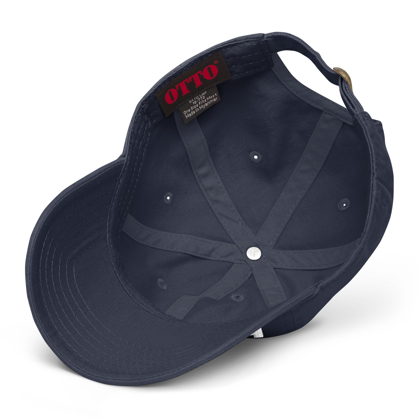 Casquette Baseball, brodée « Élu le plus bordélique », en Bleu Marine, image 13