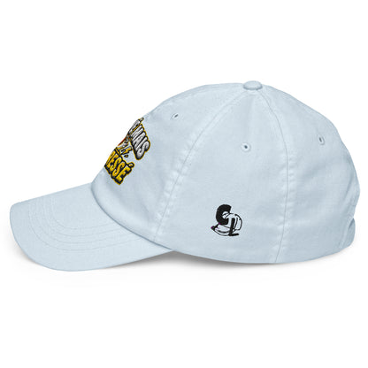 Casquette Baseball, brodée « Motivé mais pas pressé », en Pastel Blue, image 13