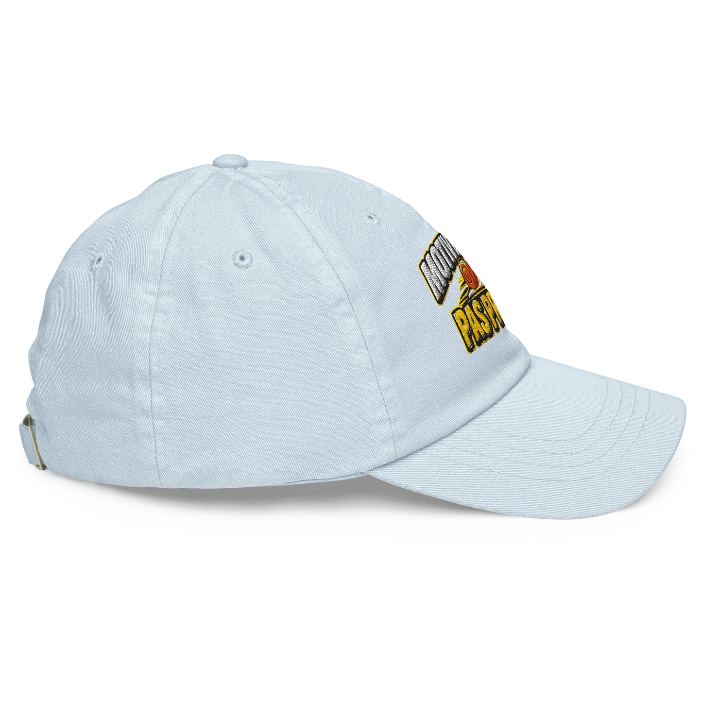 Casquette Baseball, brodée « Motivé mais pas pressé », en Pastel Blue, image 15