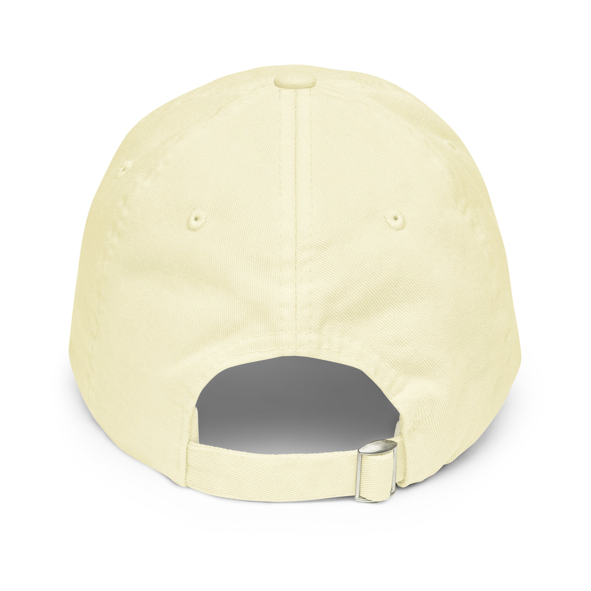 Casquette Baseball, brodée « Papa répare, Maman supervise », en Pastel Lemon, vue arrière, image 22