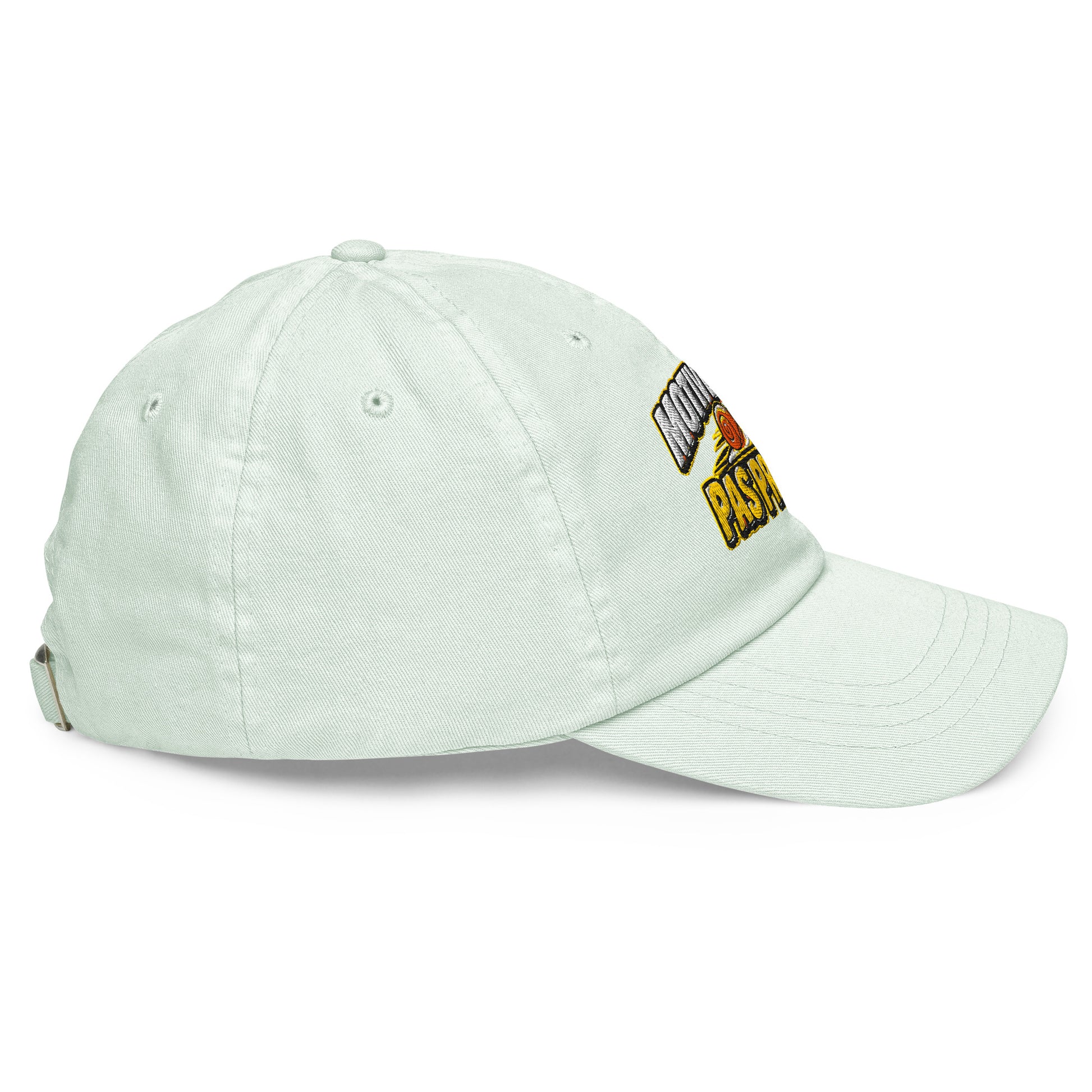 Casquette Baseball, brodée « Motivé mais pas pressé », en Pastel Mint, image 29