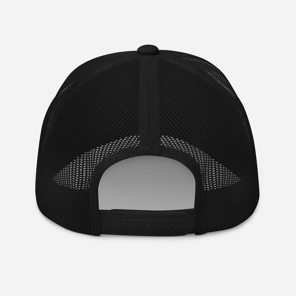 Casquette Trucker, brodée « Apéro mérité, journée validée », en Noir, vue arrière, image 2