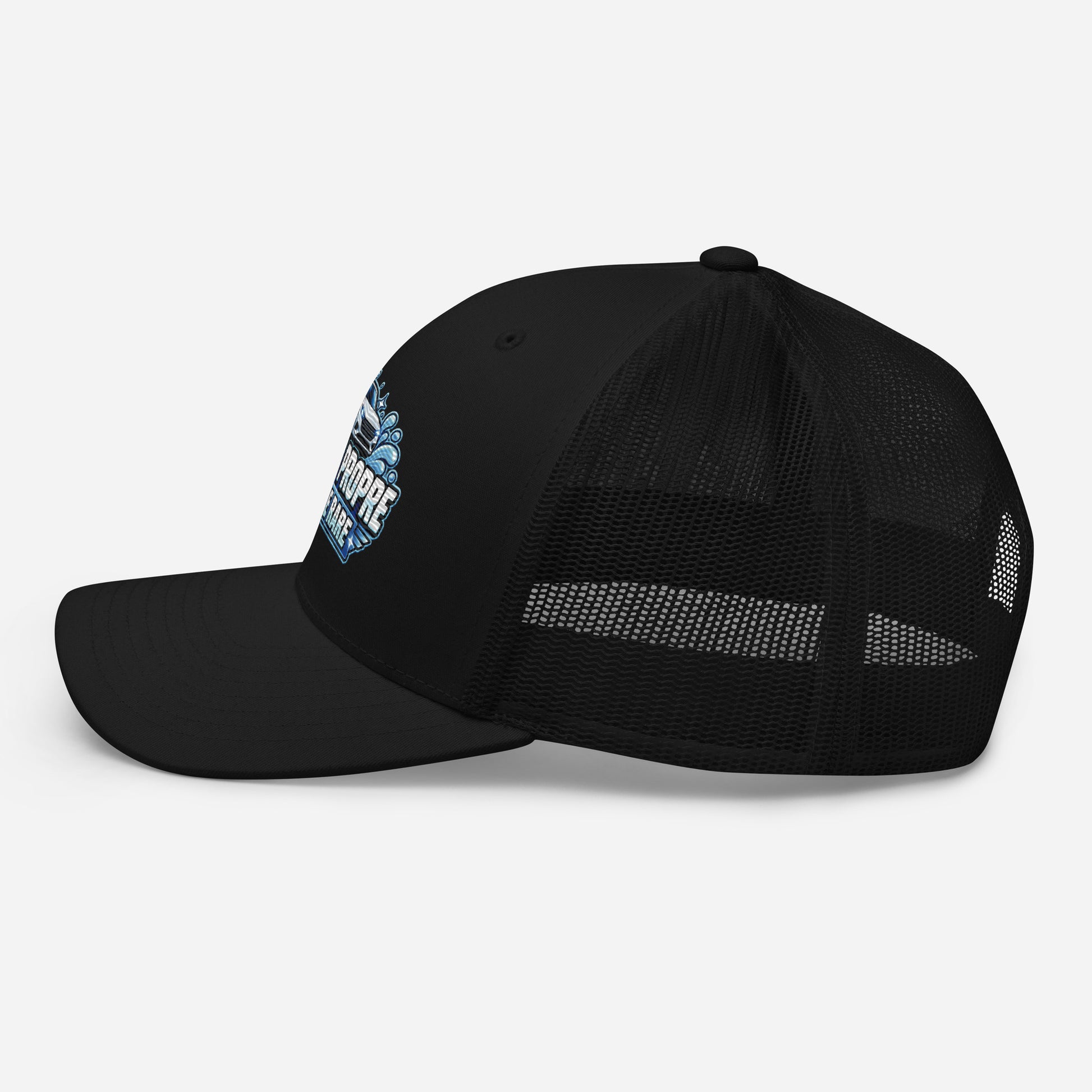 Casquette Trucker, brodée « Voiture propre, miracle rare », en Noir, image 4