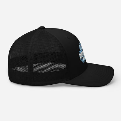 Casquette Trucker, brodée « Voiture propre, miracle rare », en Noir, image 6