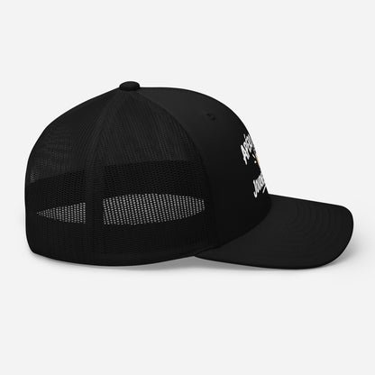 Casquette Trucker, brodée « Apéro mérité, journée validée », en Noir, image 6