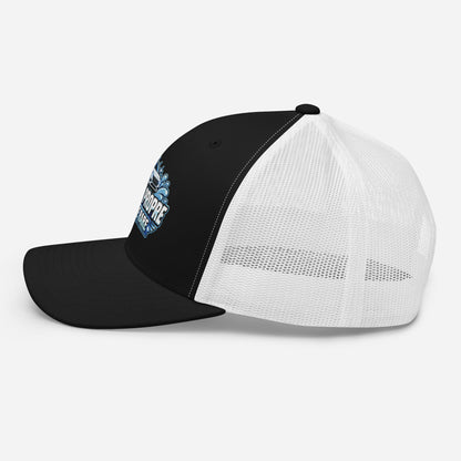 Casquette Trucker, brodée « Voiture propre, miracle rare », en Noir, image 10