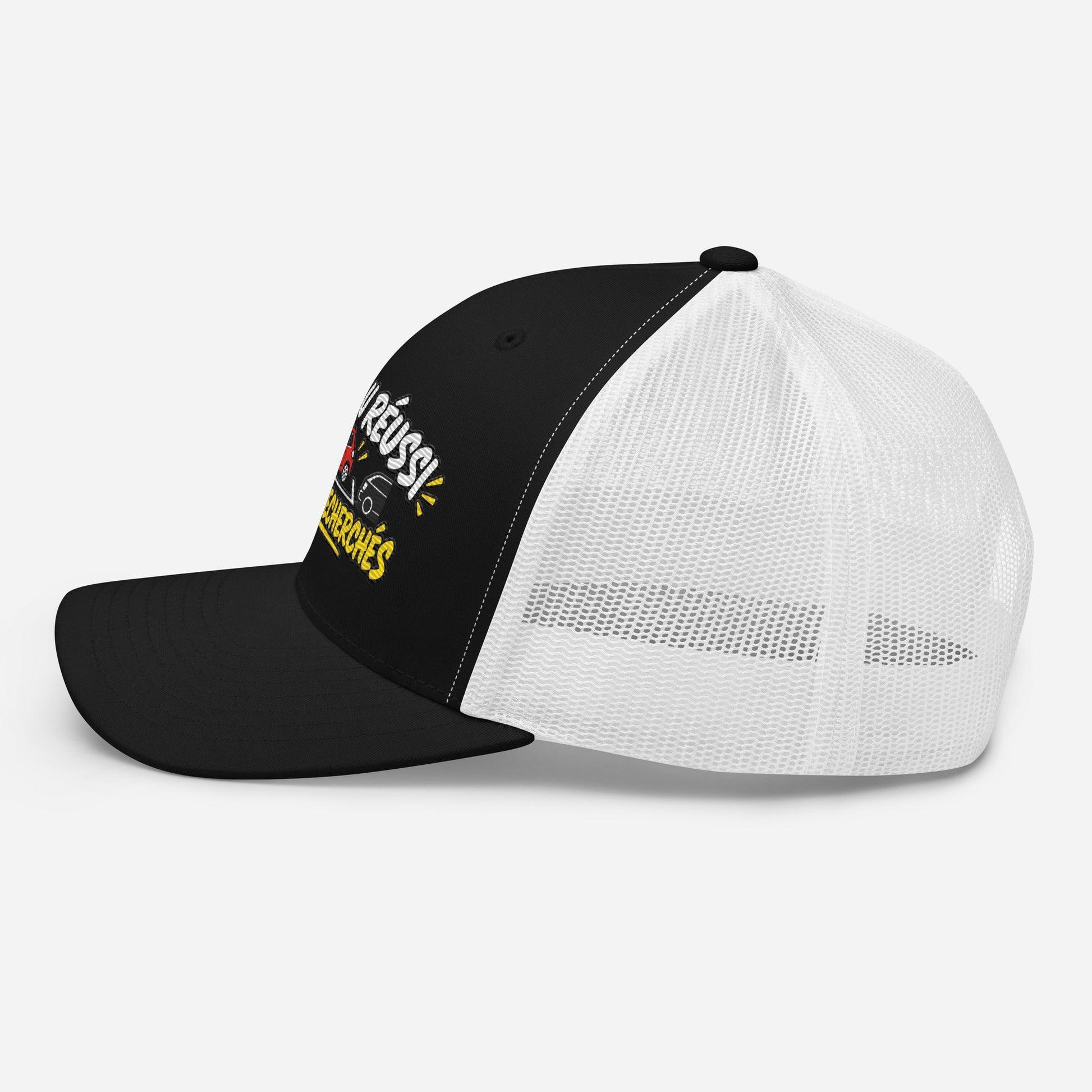 Casquette Trucker, brodée « Créneau réussi, Témoins recherchés », en Noir, image 10