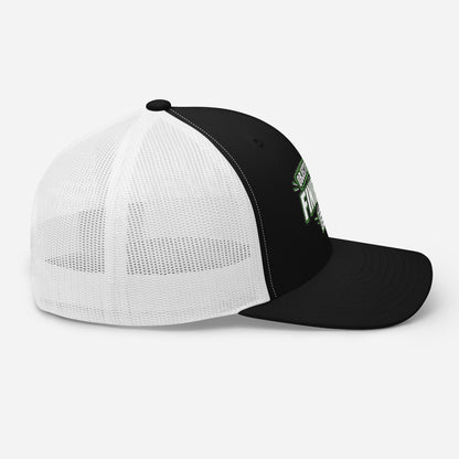 Casquette Trucker, brodée « Objectif du jour, finir tôt », en Noir, image 11