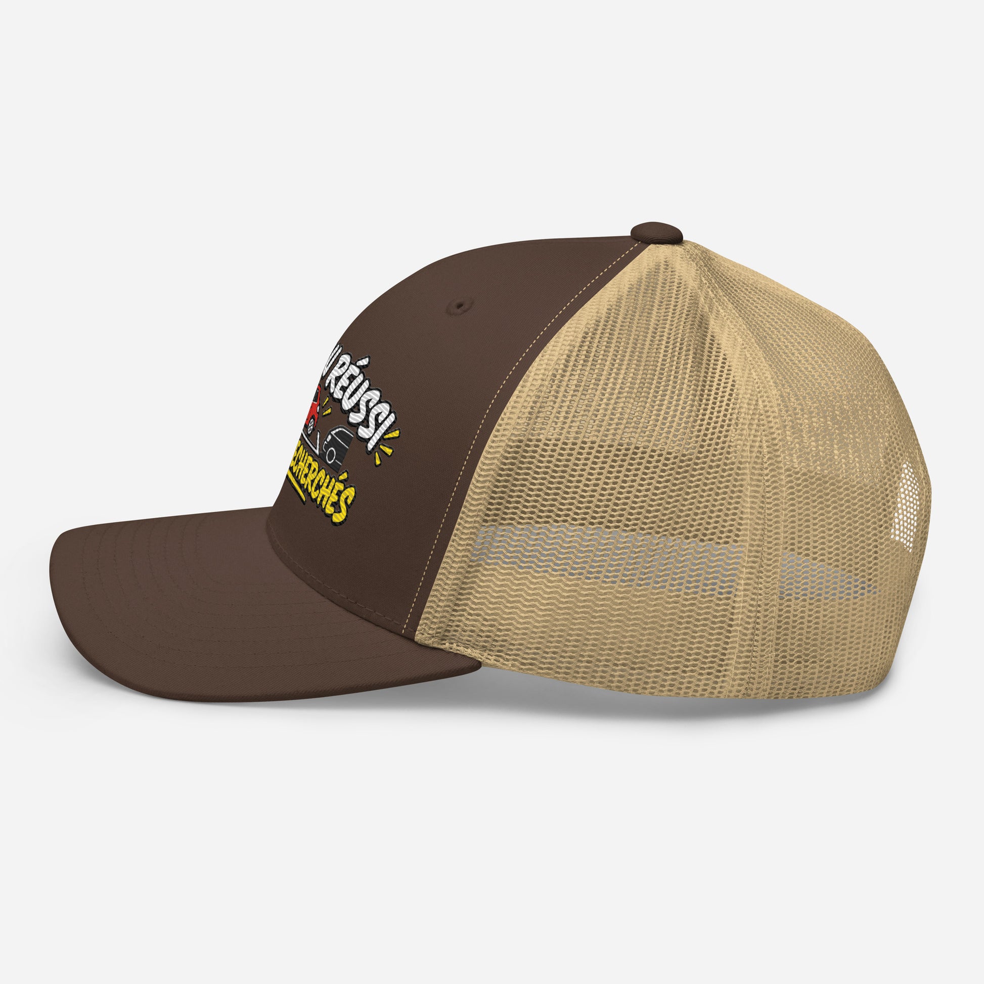 Casquette Trucker, brodée « Créneau réussi, Témoins recherchés », en Kaki, image 46