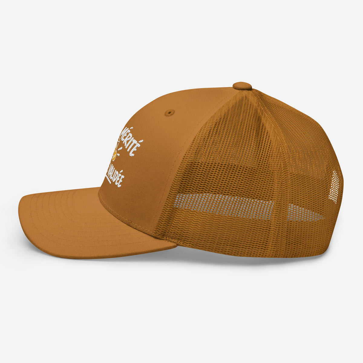 Casquette Trucker, brodée « Apéro mérité, journée validée », en Caramel, image 63