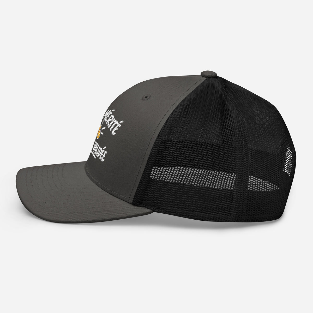 Casquette Trucker, brodée « Apéro mérité, journée validée », en Noir, image 28