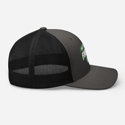 Casquette Trucker, brodée « Objectif du jour, finir tôt », en Noir, image 29