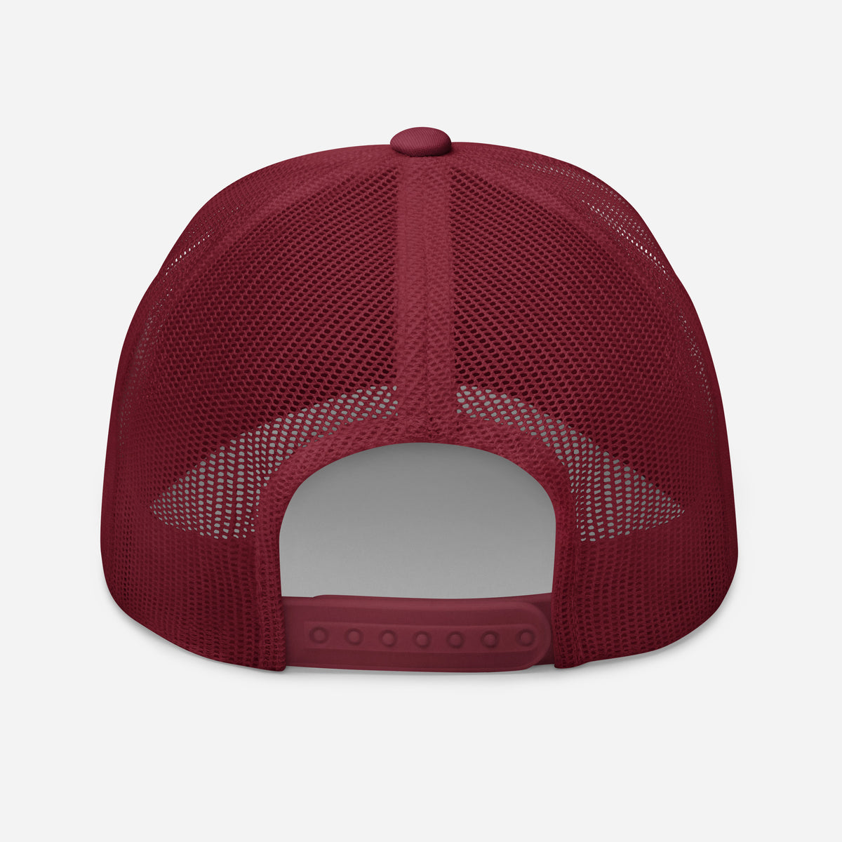 Casquette Trucker, brodée « Apéro mérité, journée validée », en Canneberge, vue arrière, image 33