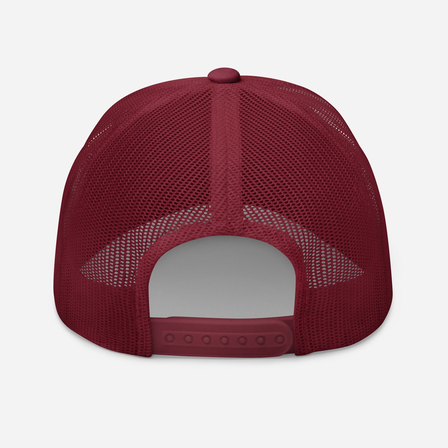 Casquette Trucker, brodée « Créneau réussi, Témoins recherchés », en Canneberge, vue arrière, image 33