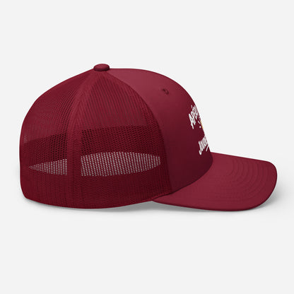 Casquette Trucker, brodée « Apéro mérité, journée validée », en Canneberge, image 36