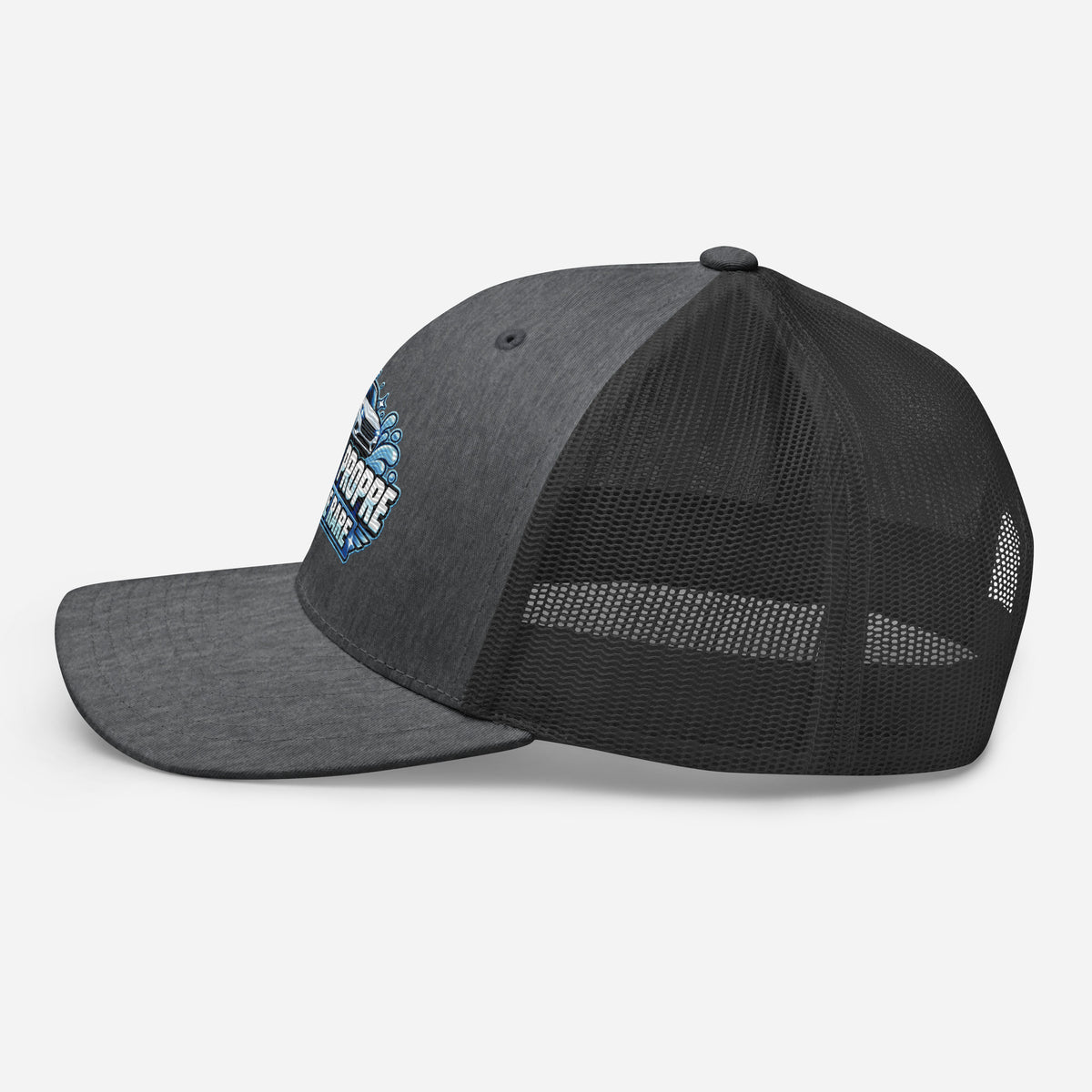 Casquette Trucker, brodée « Voiture propre, miracle rare », en Dark Heather Gray, image 52