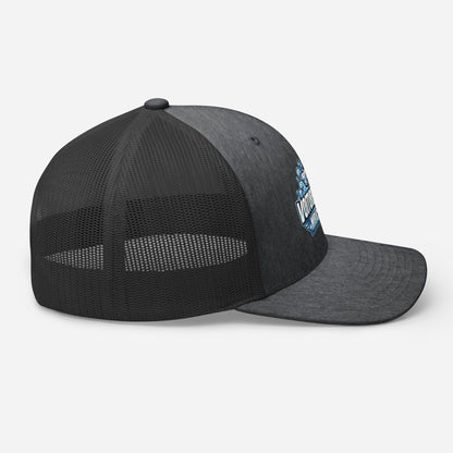 Casquette Trucker, brodée « Voiture propre, miracle rare », en Dark Heather Gray, image 54