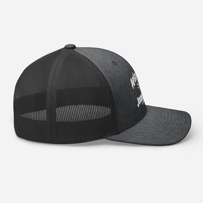 Casquette Trucker, brodée « Apéro mérité, journée validée », en Dark Heather Gray, image 53
