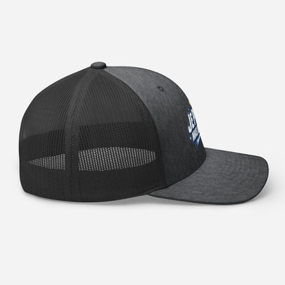 Casquette Trucker, brodée « Je perds mais avec style », en Dark Heather Gray, image 53