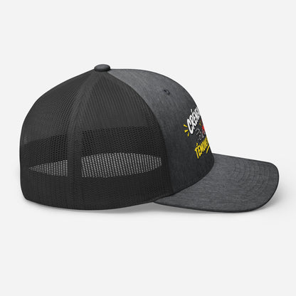 Casquette Trucker, brodée « Créneau réussi, Témoins recherchés », en Dark Heather Gray, image 54